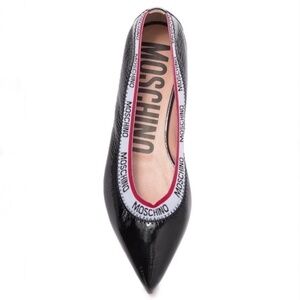 MOSCHINO Logo Flats  
